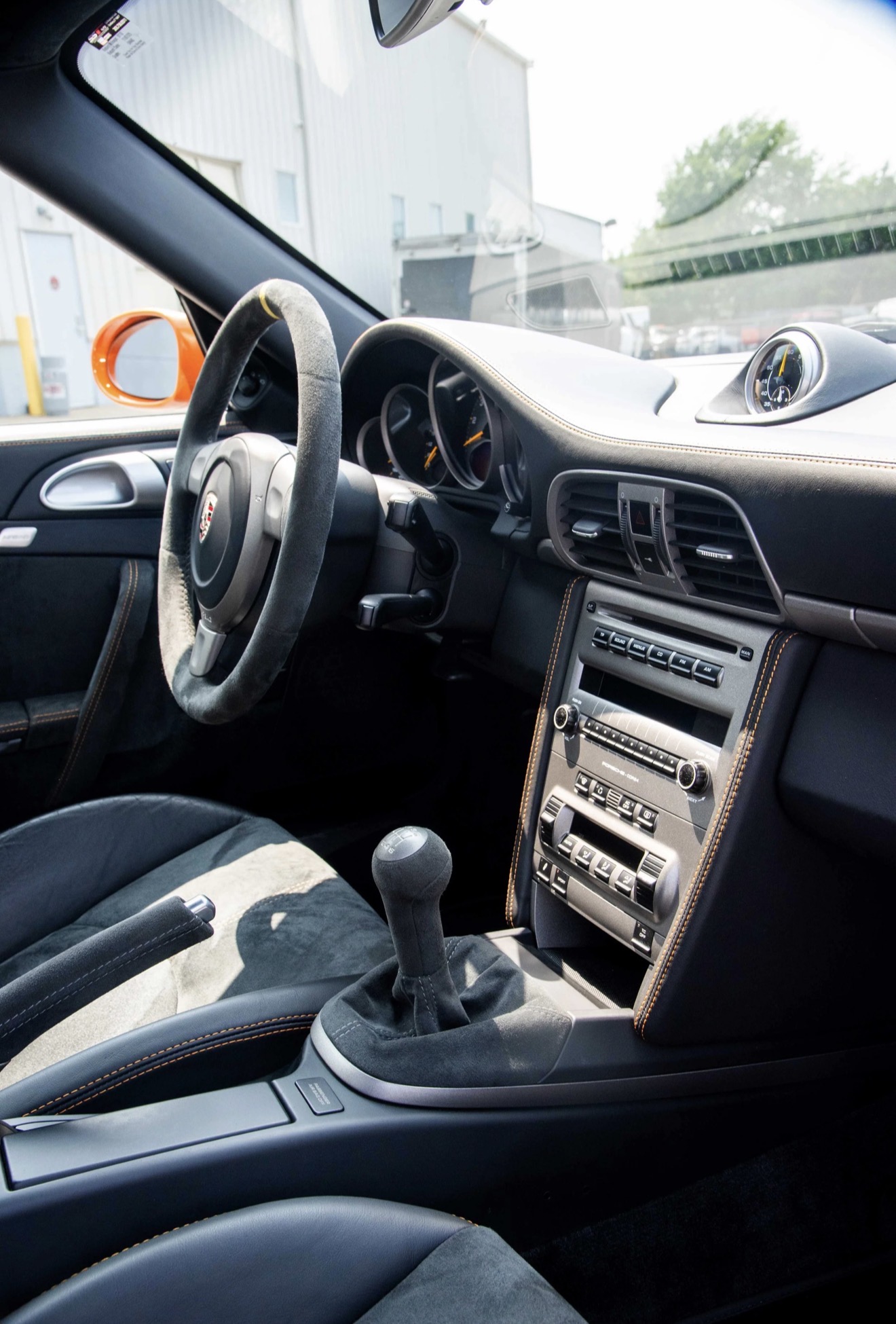 Porsche interior cockpit